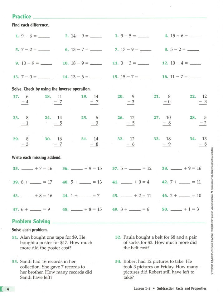 MCP Mathematics Level F Student Edition (2005 Edition)