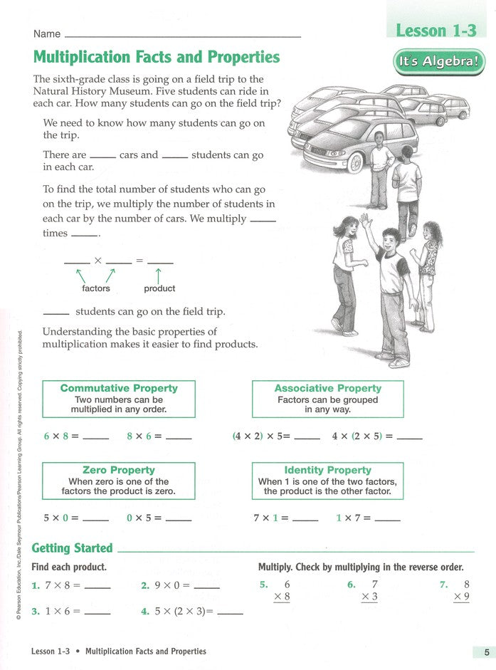 MCP Mathematics Level F Student Edition (2005 Edition)