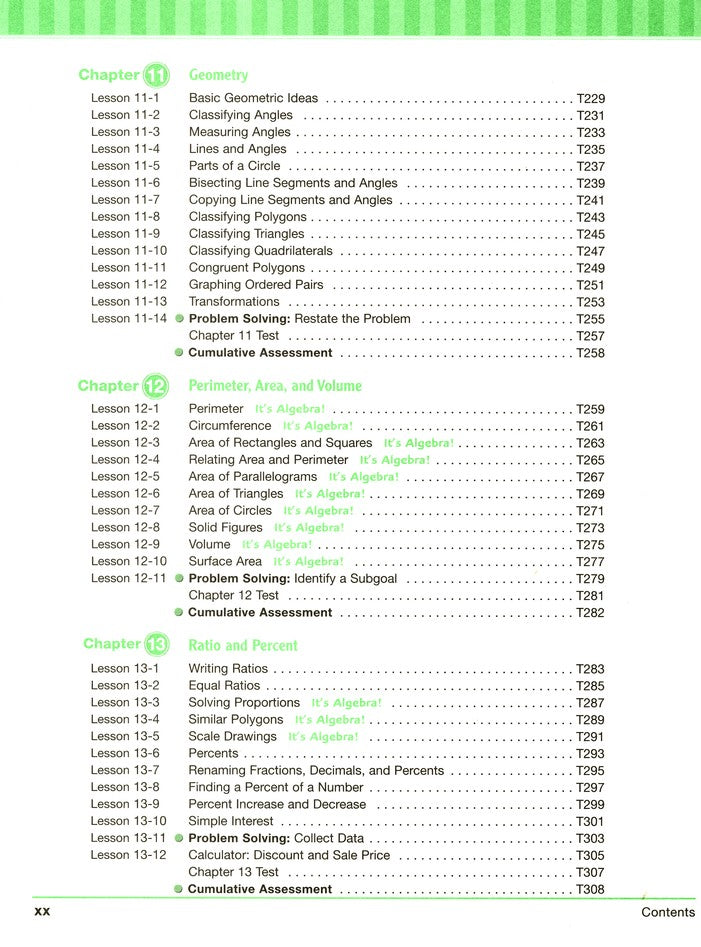 MCP Mathematics Level F Teacher's Guide (2005 Edition)