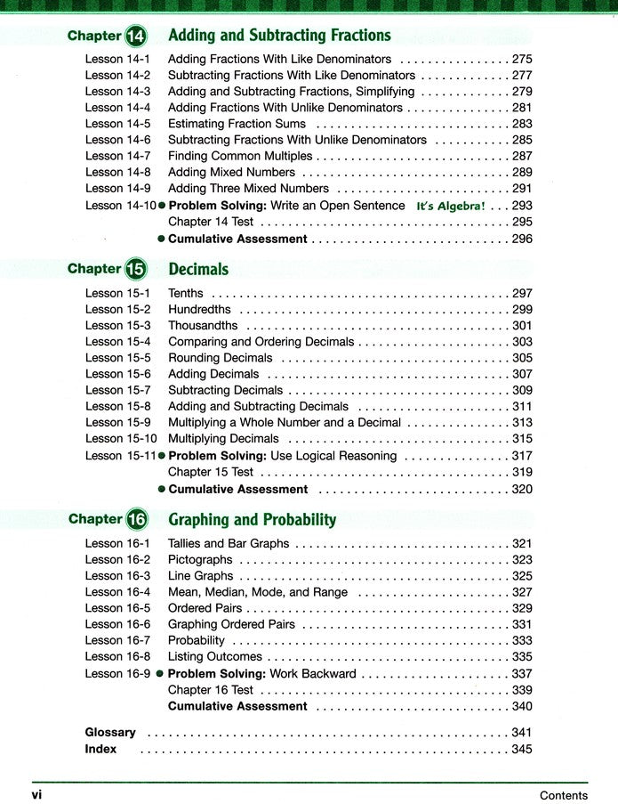 MCP Mathematics Level D, Grade 4, 2005 Ed., Homeschool Kit