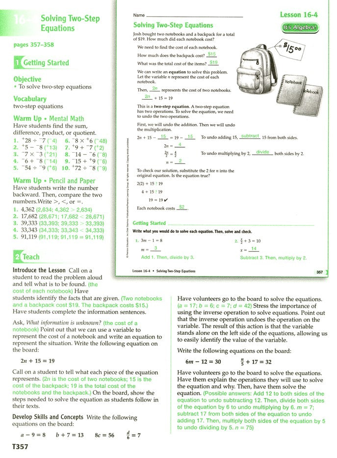 MCP Mathematics Level F, Grade 6, 2005 Ed., Homeschool Kit