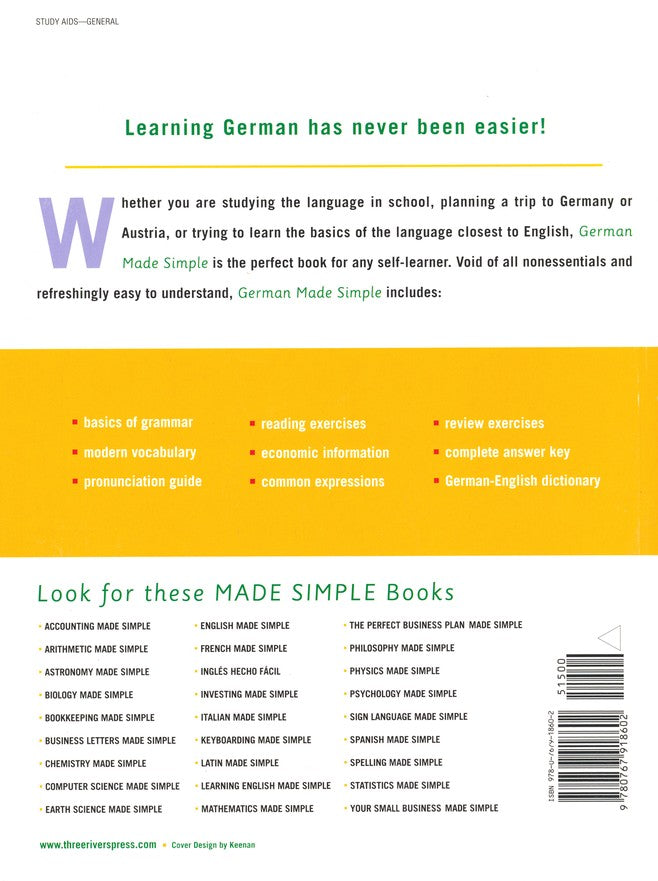 German Made Simple: Learn to speak and understand German quickly and easily