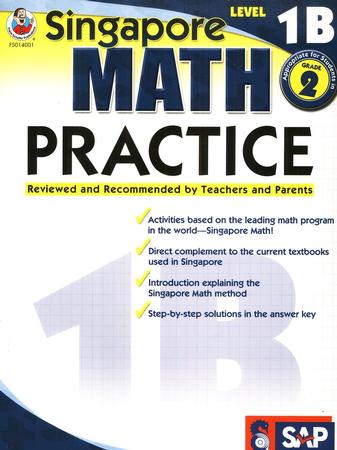Singapore Math Practice 1B, Grade 2