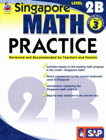 Singapore Math Practice 2B, Grade 3