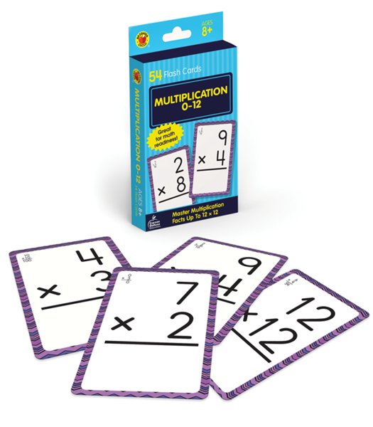 Brighter Child Multiplication 0 to 12 Flash Cards