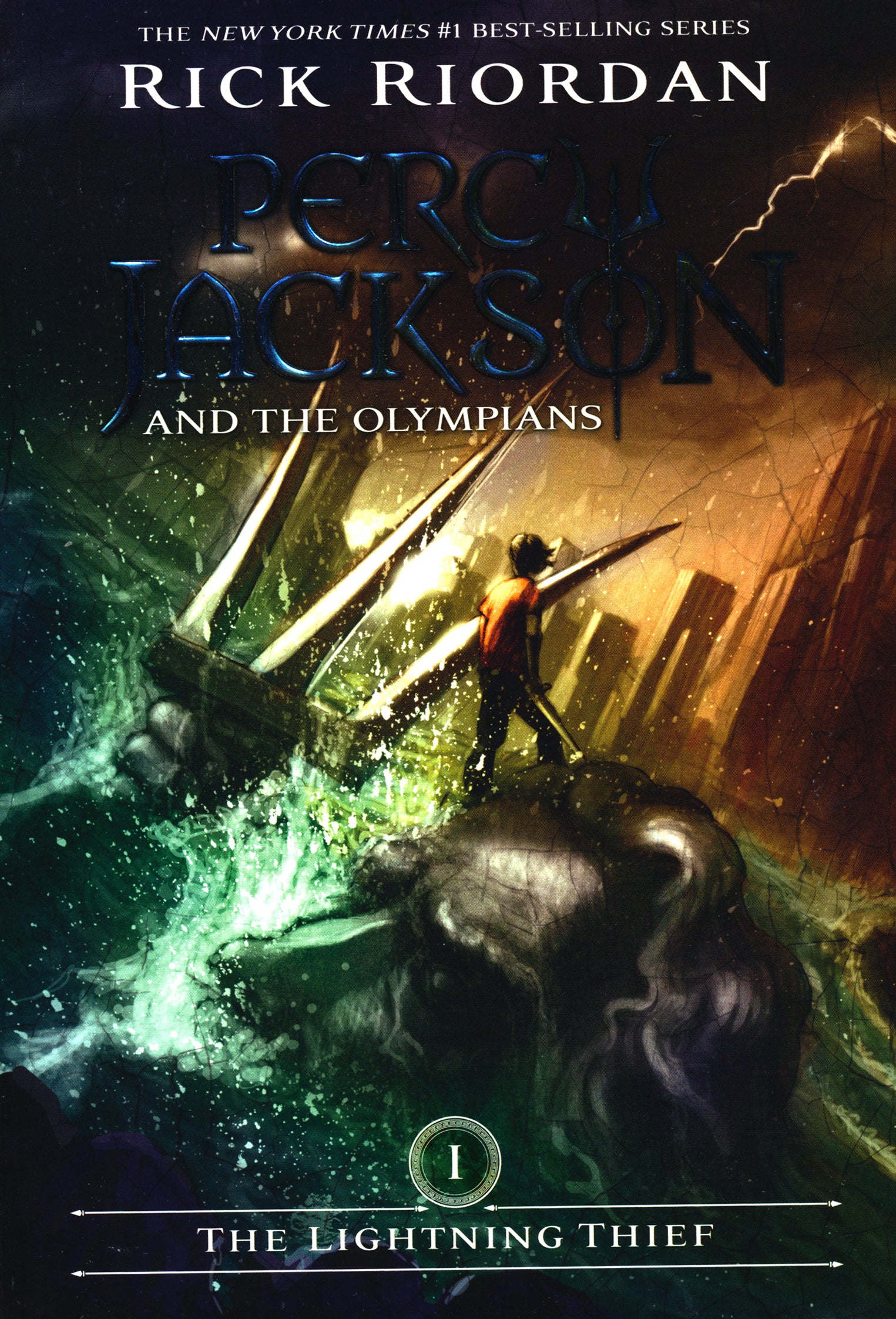 Percy Jackson and the Olympians, The Lightning Thief, Softcover, #1