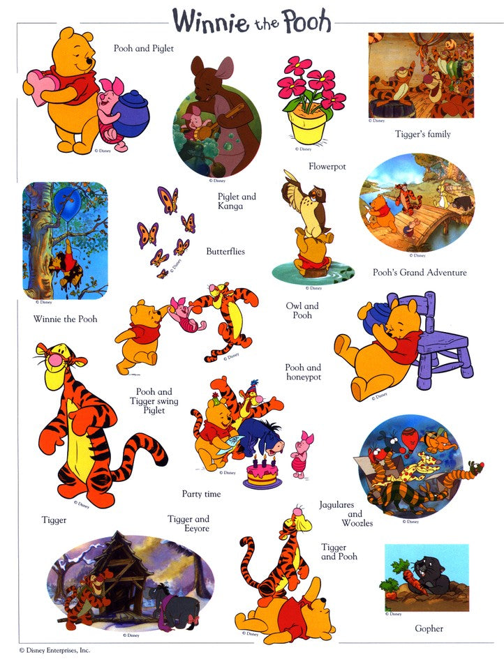 Winnie The Pooh Sticker Book