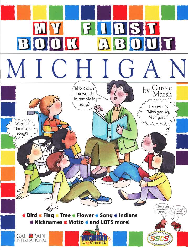 Michigan My First Book, Grades K-5