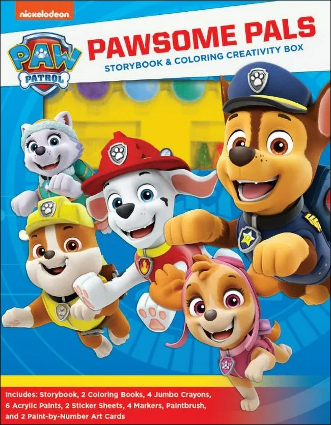 Pawsome Pals Storybook & Coloring Creativity Box