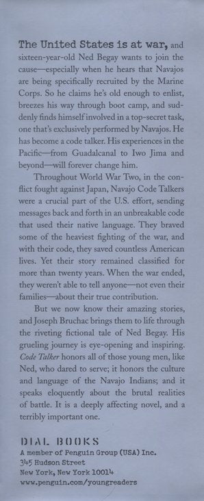 Code Talker: A Novel About the Navajo Marines of World War Two