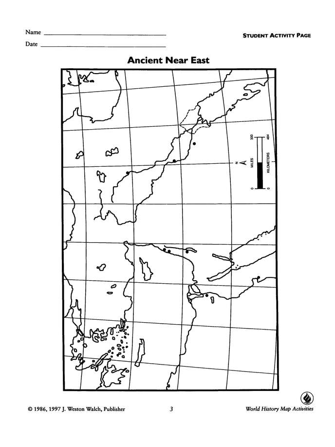 World History Map Activities