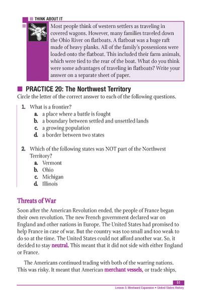 Power Basics United States History Student Textbook