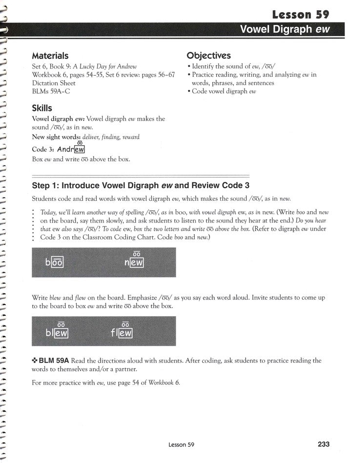 Intervention Guide 1-6 with Blackline Masters (Homeschool  Edition)