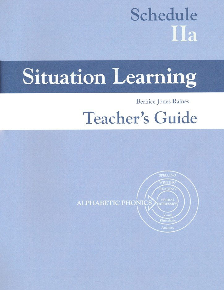 Situation Learning Schedule 2A Teacher's Guide (Homeschool  Edition)