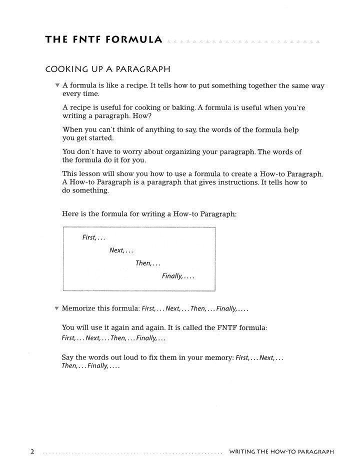 The Paragraph Book 1 (Homeschool Edition)