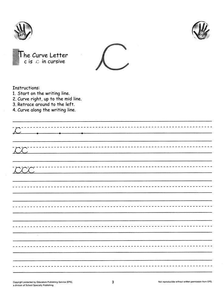 Conquering Cursive Right-Handed Workbook (Homeschool  Edition)