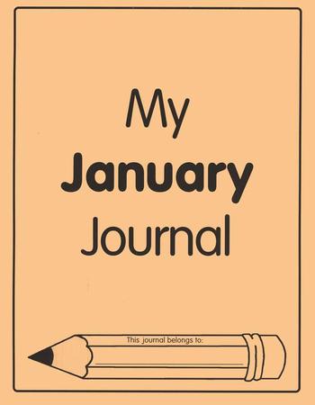 Monthly Journal, January (Homeschool Edition)