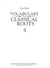 Vocabulary from Classical Roots Blackline Master Test Book 4 (Homeschool Edition)