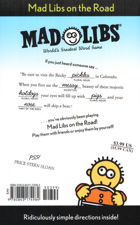 Mad Libs On The Road