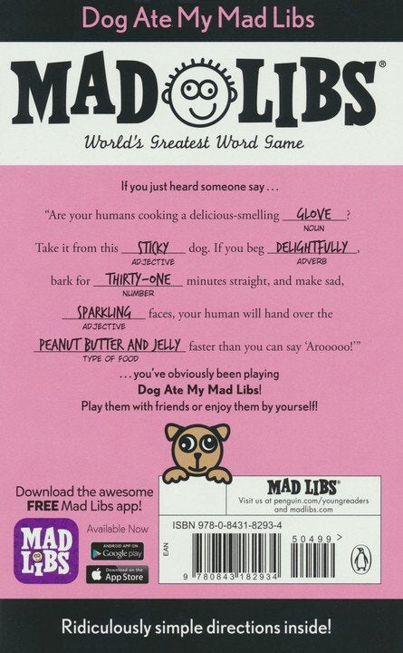 Dog Ate My Mad Libs