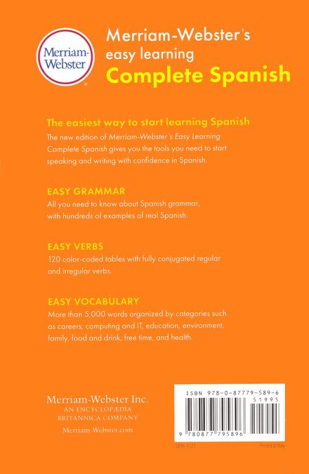 Merriam-Webster's Easy Learning Complete Spanish