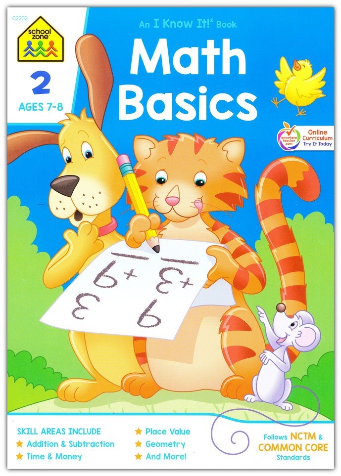 Math Basics Grade 2 Deluxe Edition Workbook