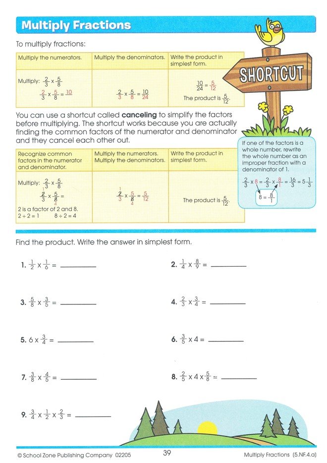 Math, Grade 5 Deluxe Edition, An I Know It! Workbook