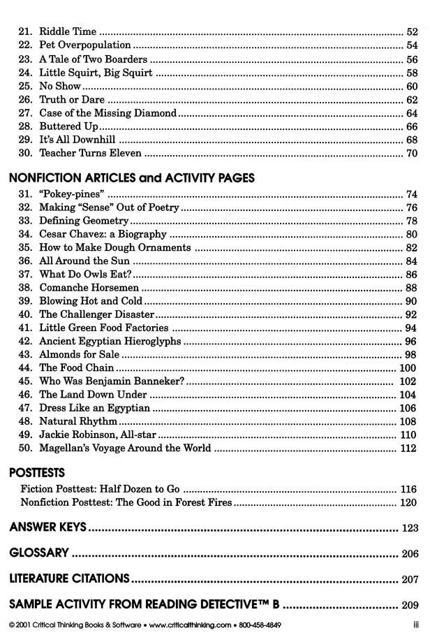 Reading Detective: Using Higher-Order Thinking to Improve Reading Comprehension Book A1 Grade 5-6