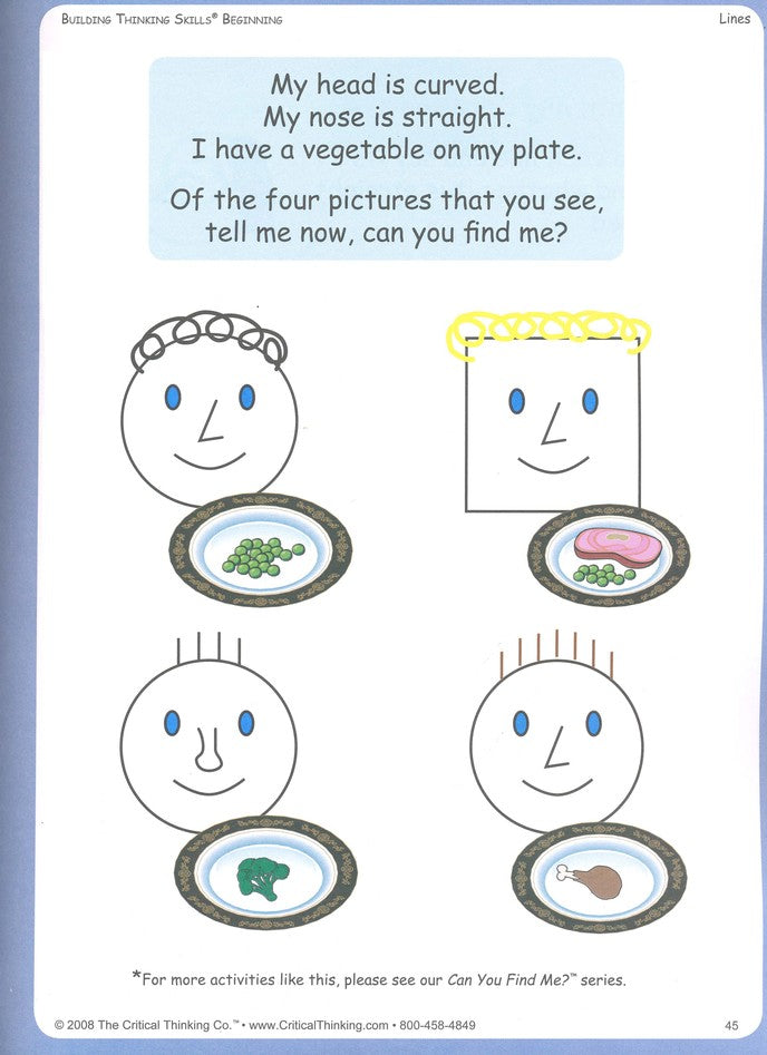 Building Thinking Skills Beginning