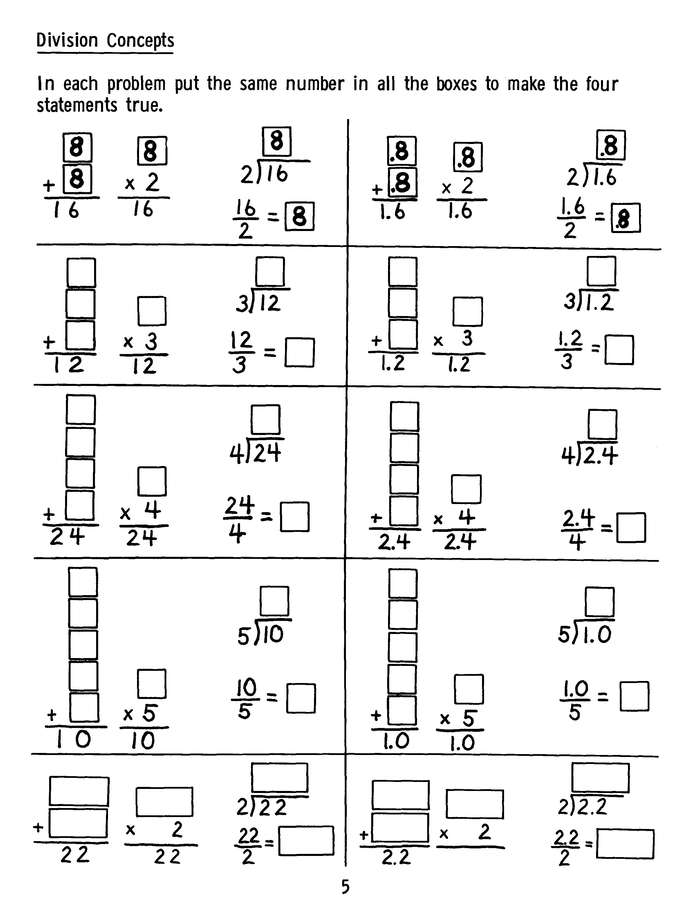 Key to Decimals, Book #3