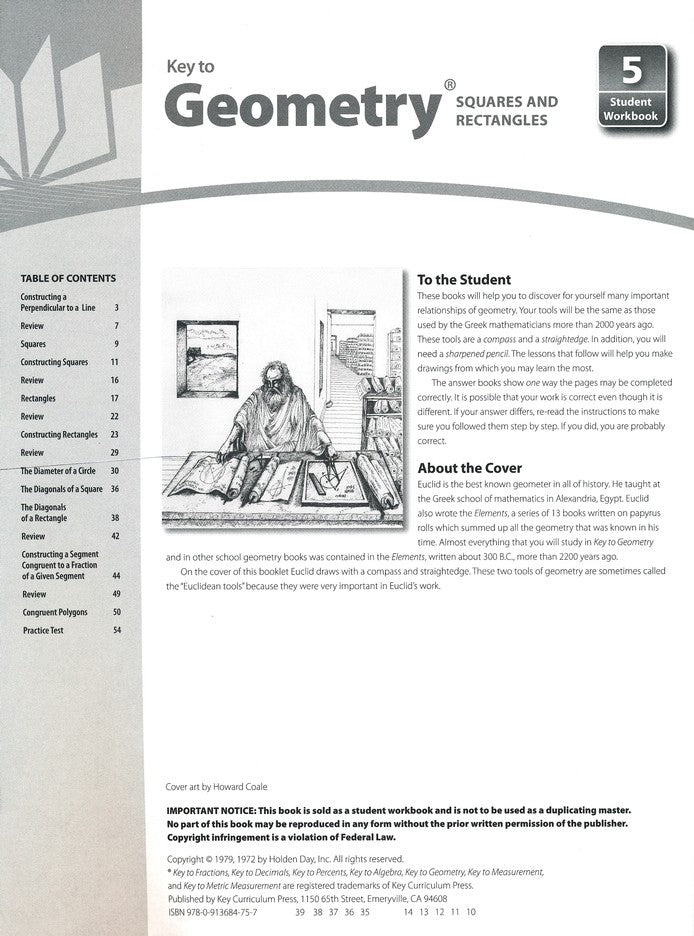 Key To Geometry, Book #5