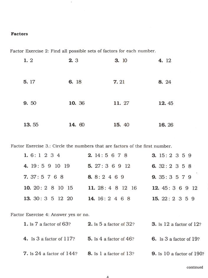 Straight Forward Math Series: Pre-Algebra Book 1