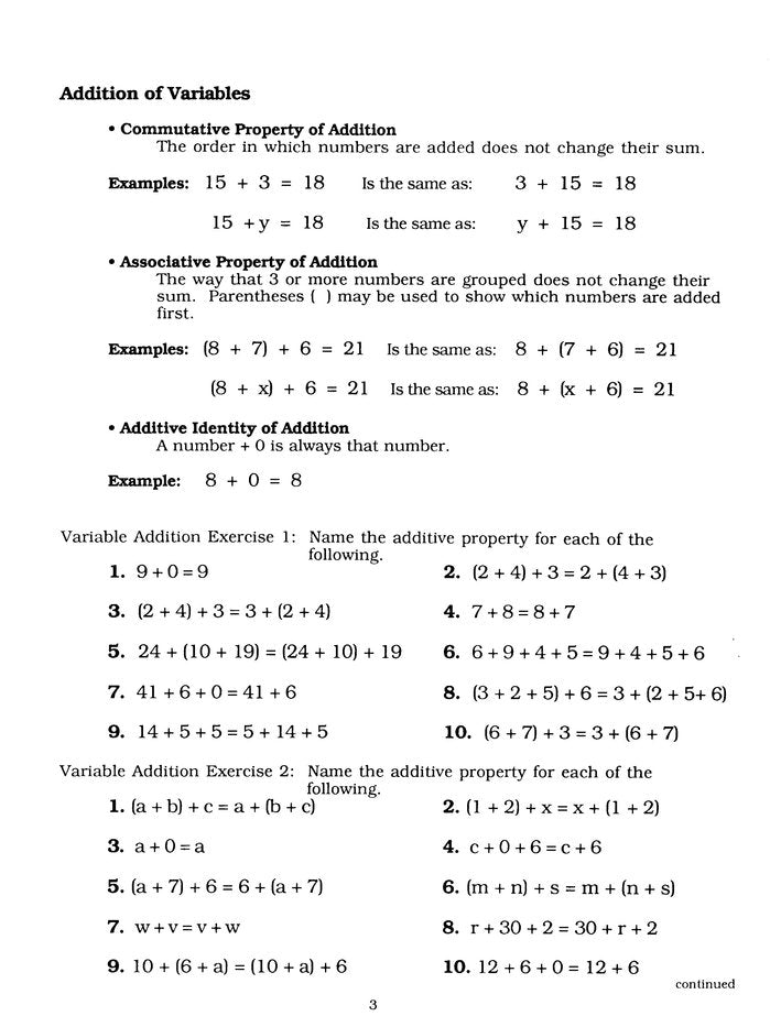 Straight Forward Math Series: Pre-Algebra Book 2