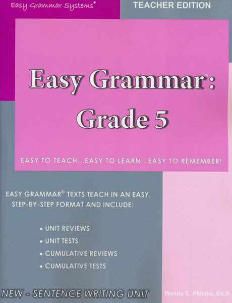 Easy Grammar Grade 5