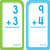 Addition 0 - 12, Math Flash Cards