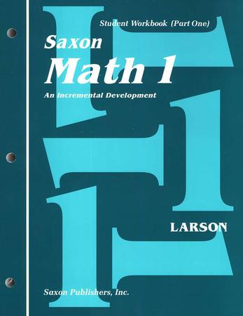 Saxon Math 1, Student Work Kit & Fact Cards