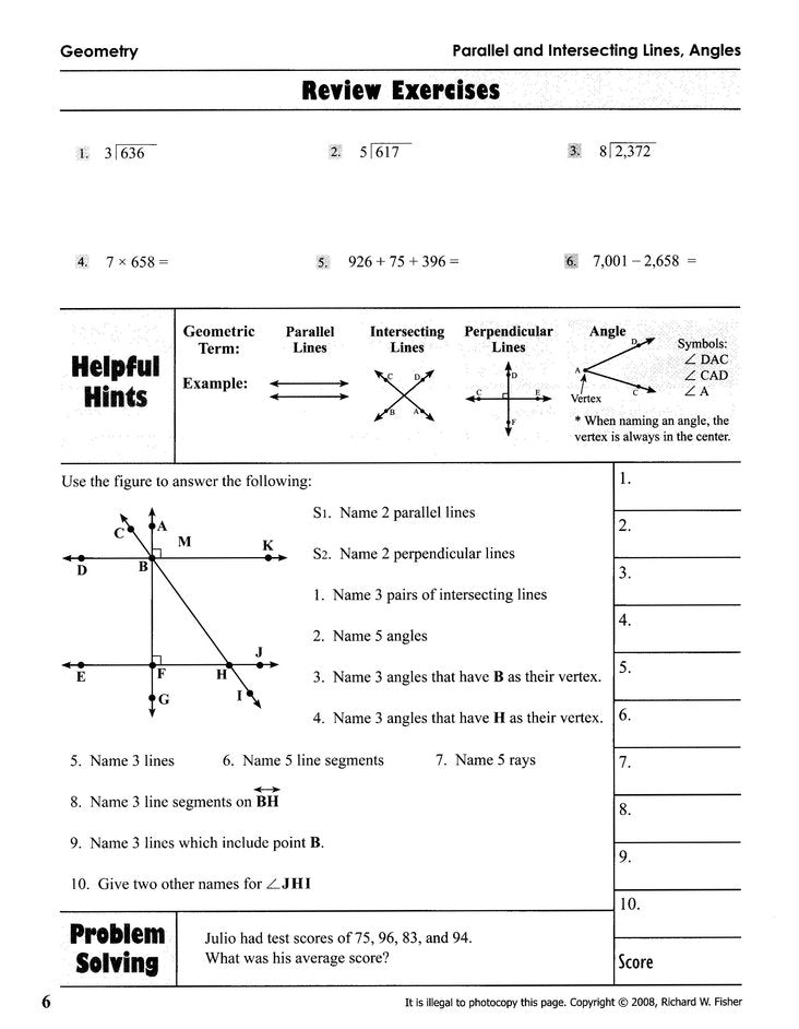 Mastering Essential Math Skills: Geometry