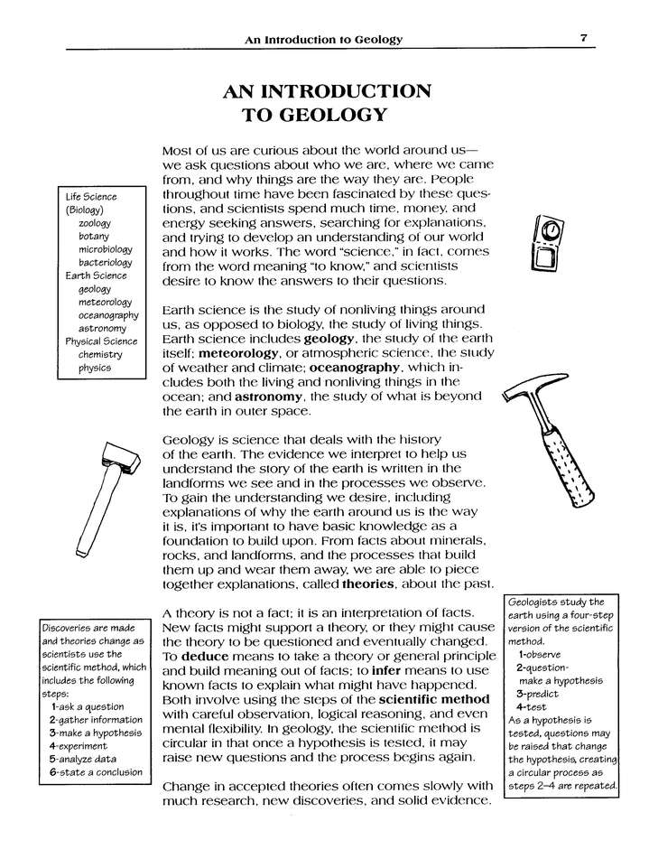 Lyrical Earth Science -Geology with CD            Volume 1