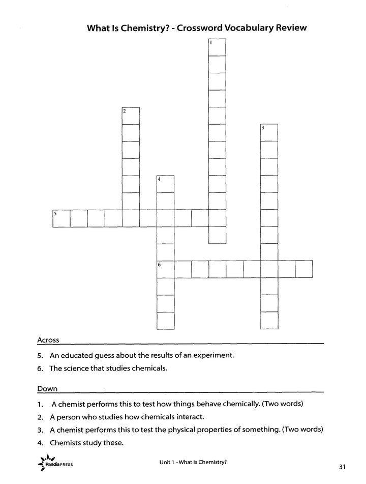 R.E.A.L. Science Odyssey: Chemistry, Level One