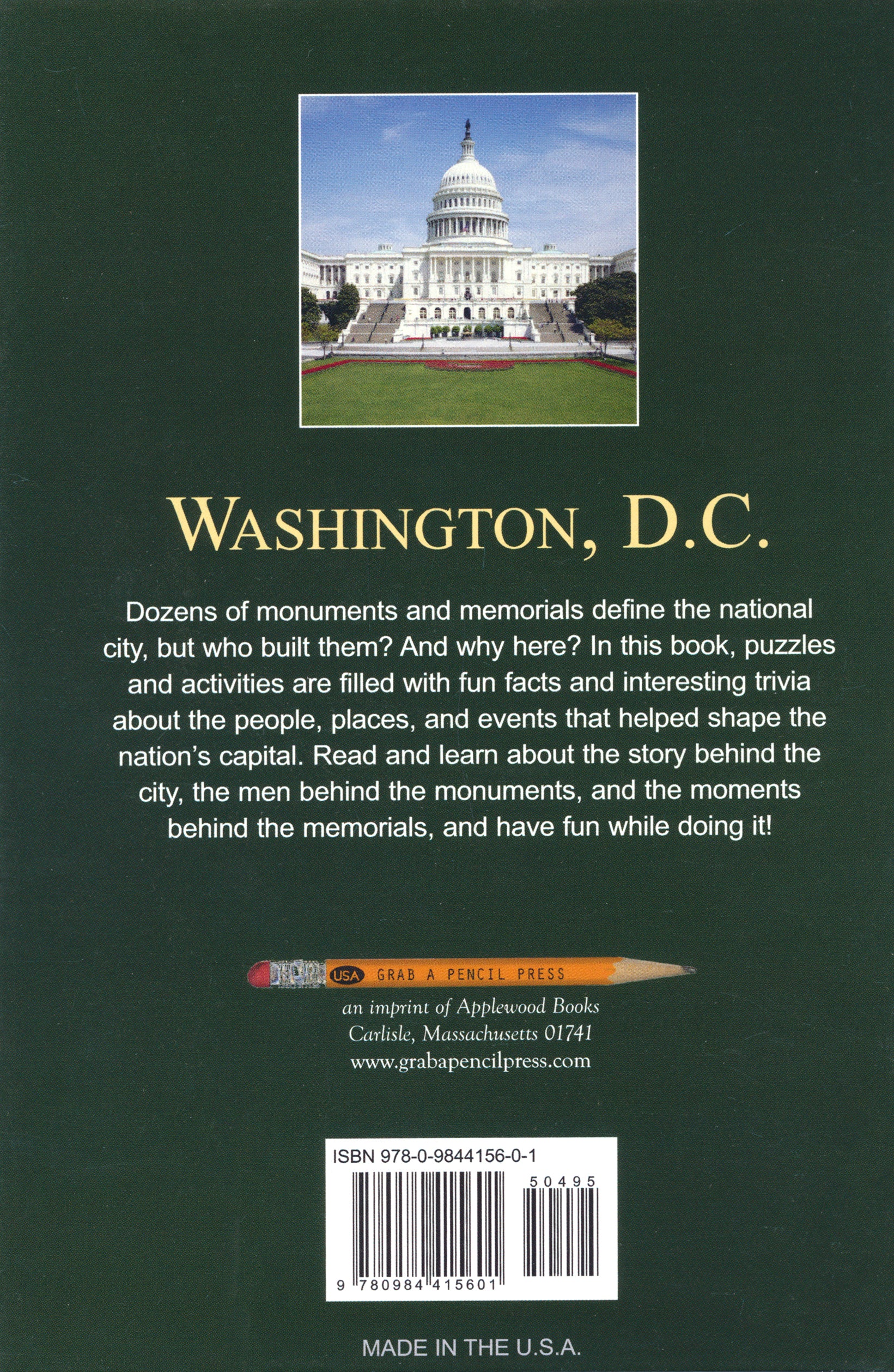 Washington, D.C. Puzzle Book