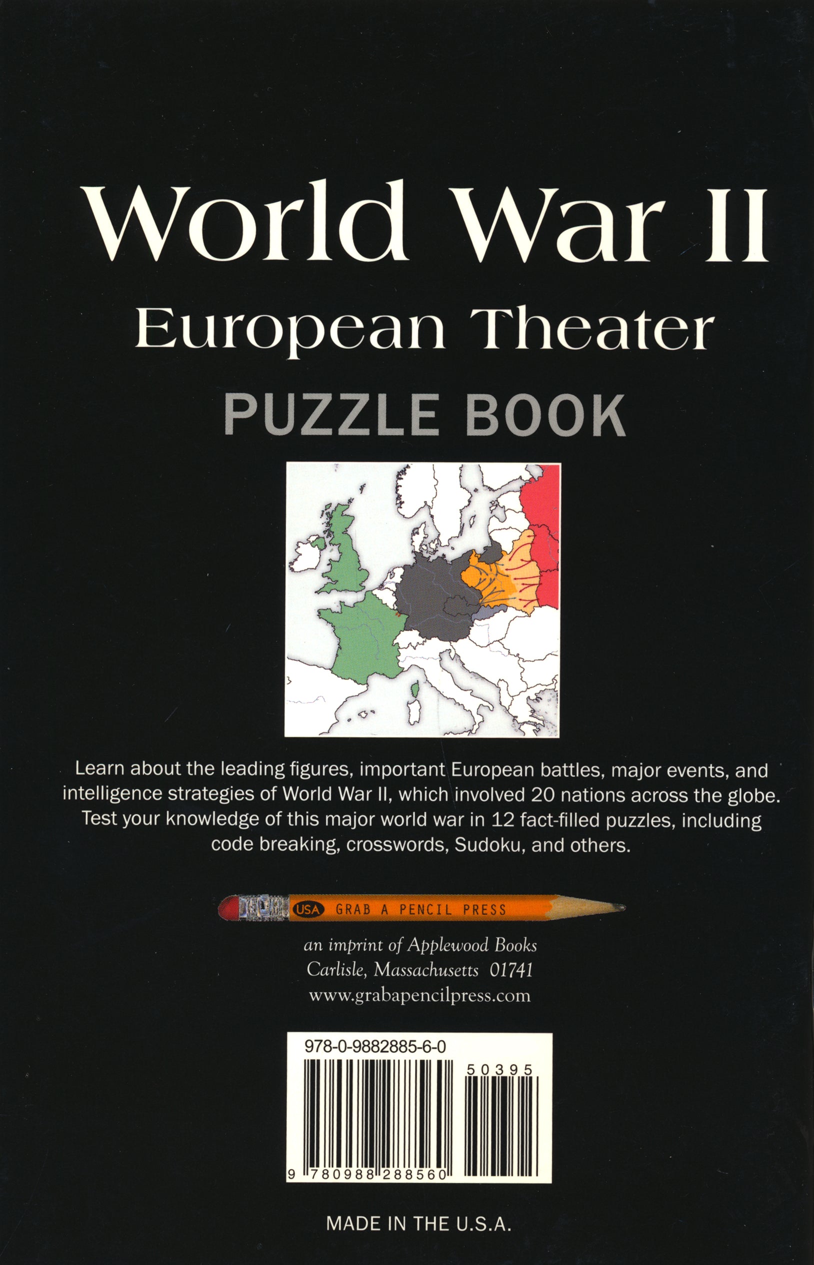 WWII: European Theater Puzzle Book