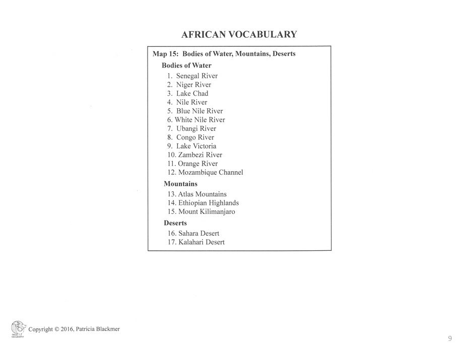 Trick Geography: Africa Student Book