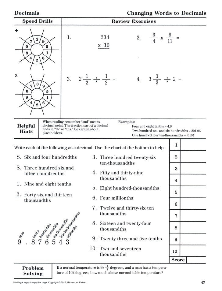 Mastering Essential Math Skills Book 2 3rd Edition