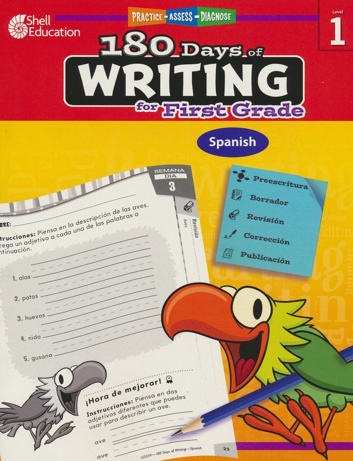 180 Days of Writing for First Grade (Spanish Edition)