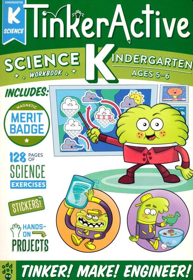 TinkerActive Workbooks: Kindergarten Science