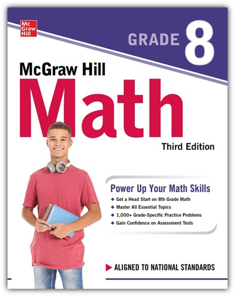 McGraw-Hill's Math Grade 8, Third Edition