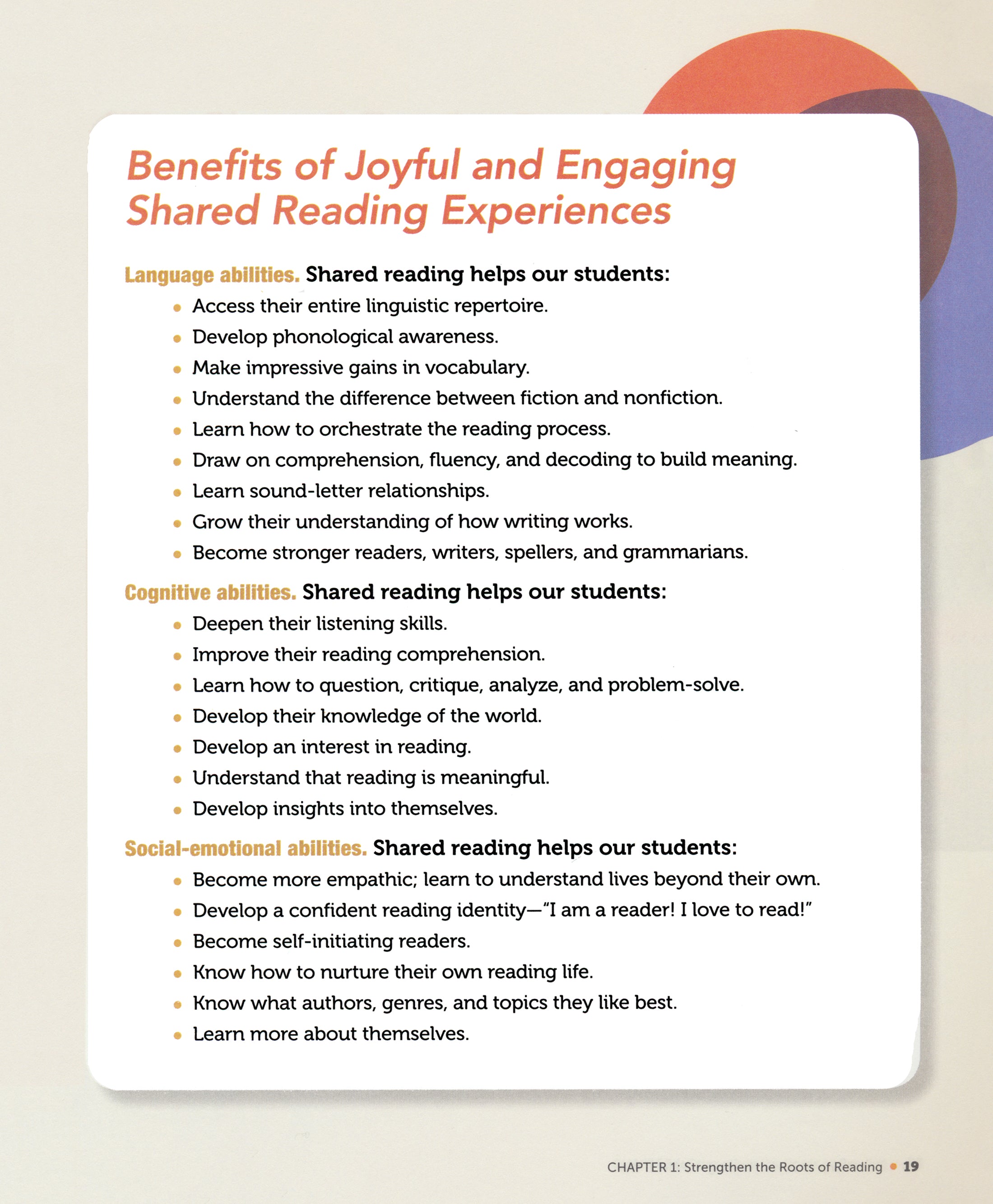 The Power of Joyful Reading