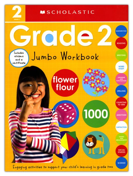 Second Grade Jumbo Workbook: Scholastic Early Learners (Jumbo Workbook)