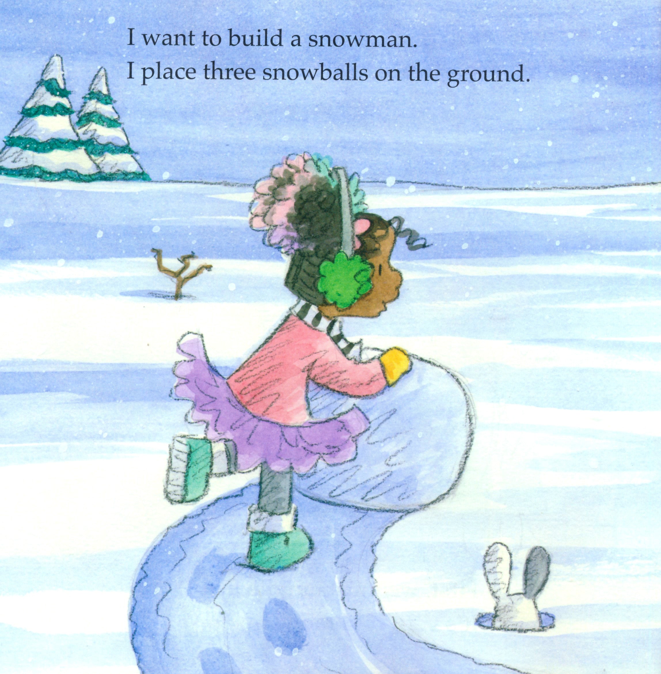 Princess Truly Builds A Snowman