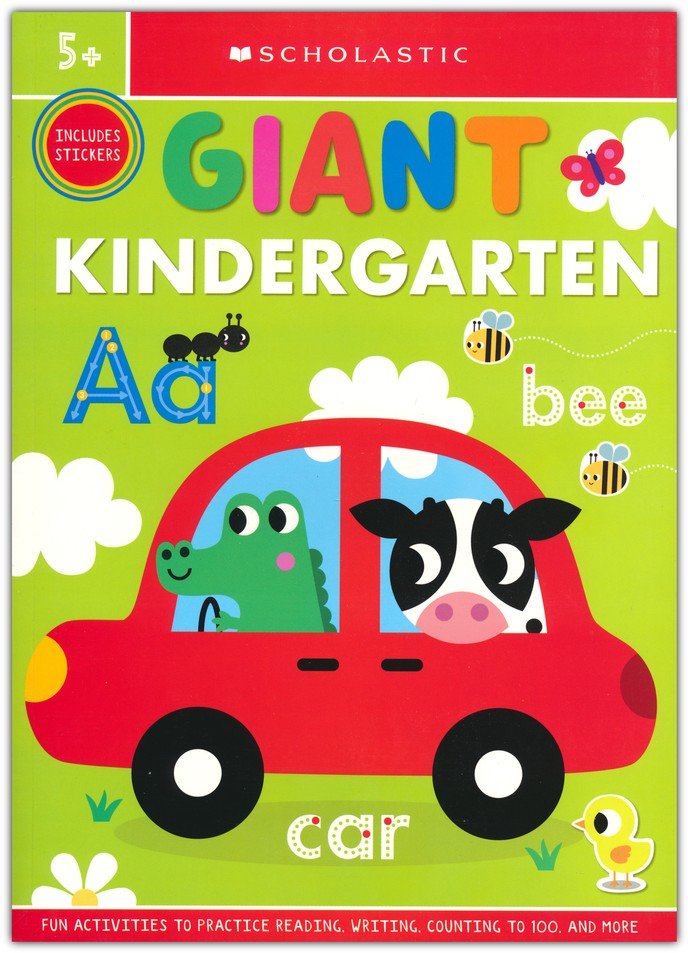 Giant Kindergarten Workbook: Scholastic Early Learners (Giant Workbook)